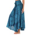 Women's Bohemian Rose Print Two-Way Beach Skirt