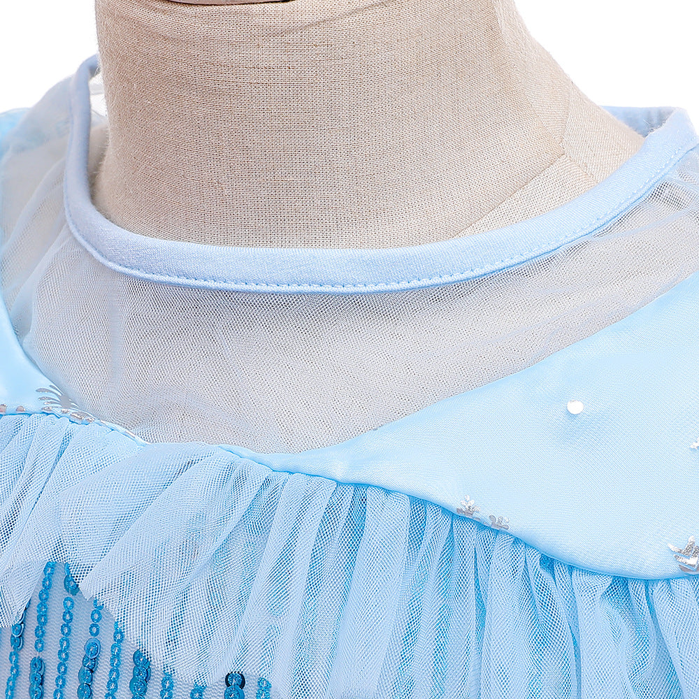 Girls' Ice Princess Dress | Long Sleeve & Sleeveless