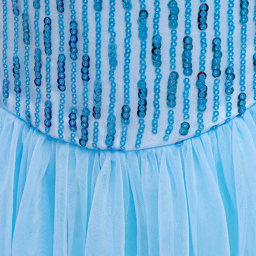 Girls' Ice Princess Dress | Long Sleeve & Sleeveless