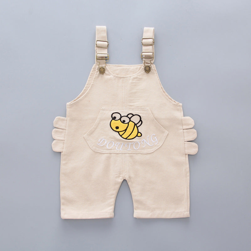 Baby & Toddler Rainbow Print Strap Two-Piece Summer Set