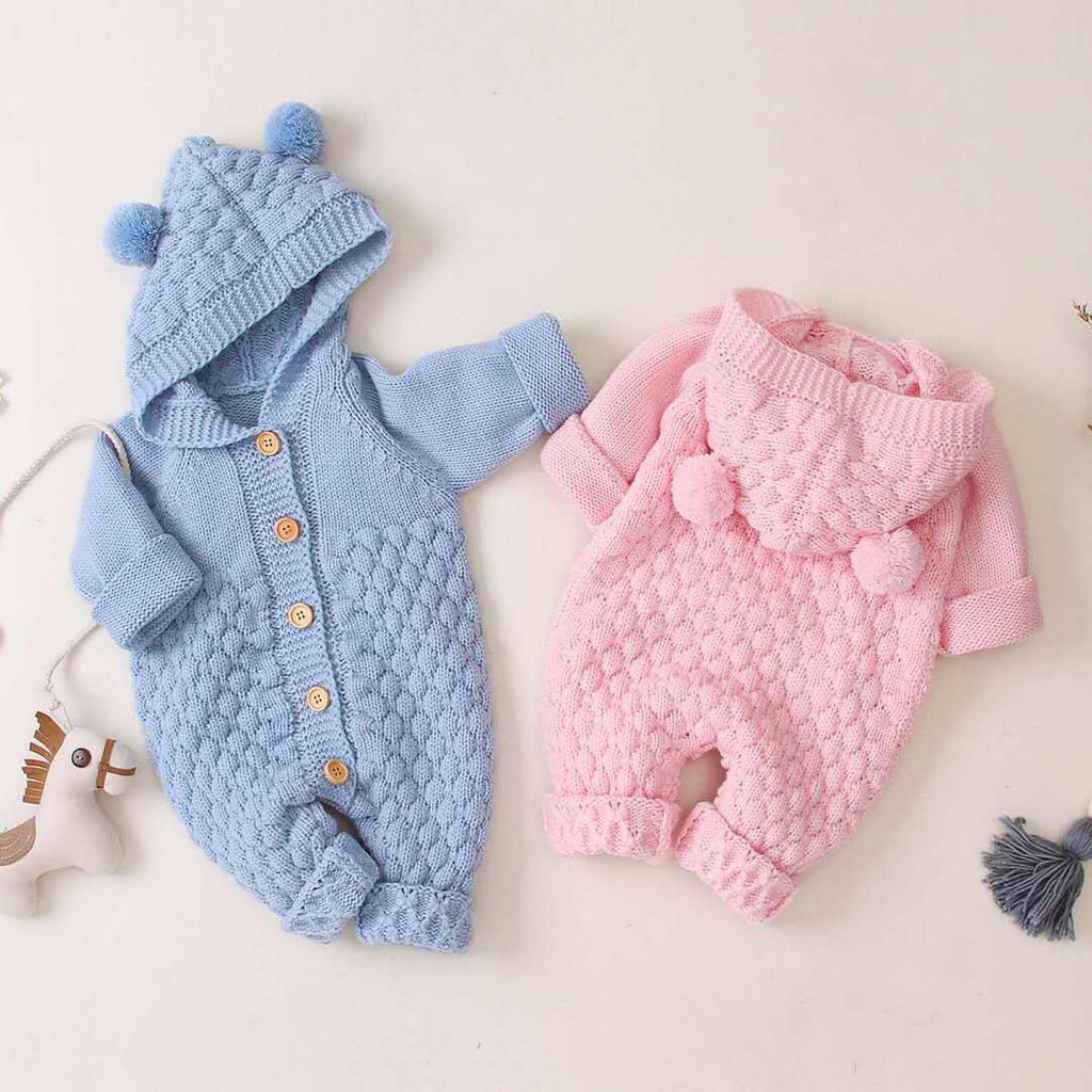 Baby Knitted Sweater Climbing Suit | Spring & Autumn | Boys & Girls