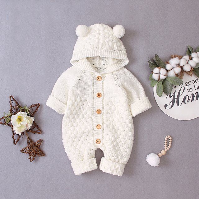 Baby Knitted Sweater Climbing Suit | Spring & Autumn | Boys & Girls