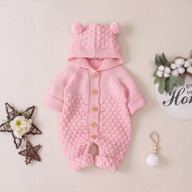 Baby Knitted Sweater Climbing Suit | Spring & Autumn | Boys & Girls