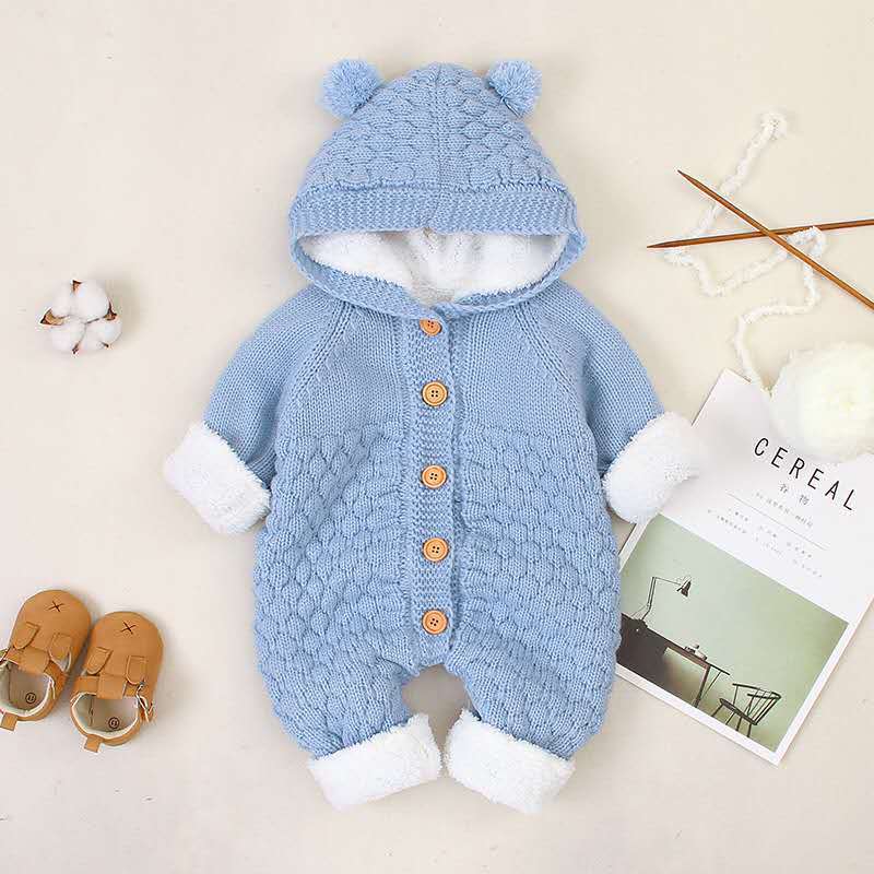 Baby Knitted Sweater Climbing Suit | Spring & Autumn | Boys & Girls
