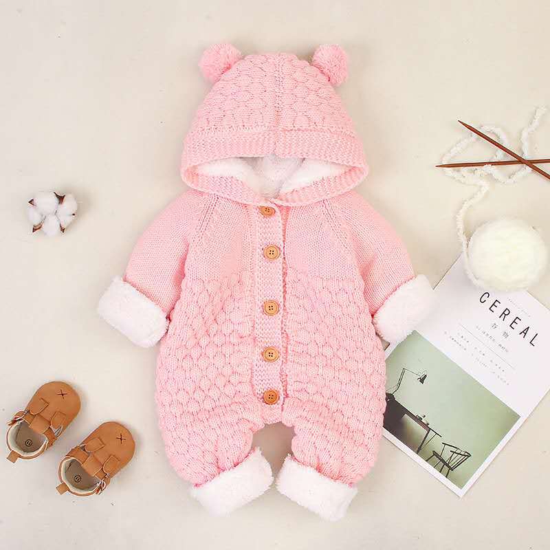 Baby Knitted Sweater Climbing Suit | Spring & Autumn | Boys & Girls