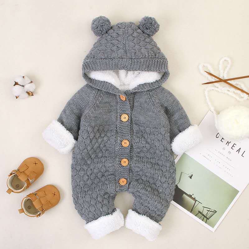Baby Knitted Sweater Climbing Suit | Spring & Autumn | Boys & Girls