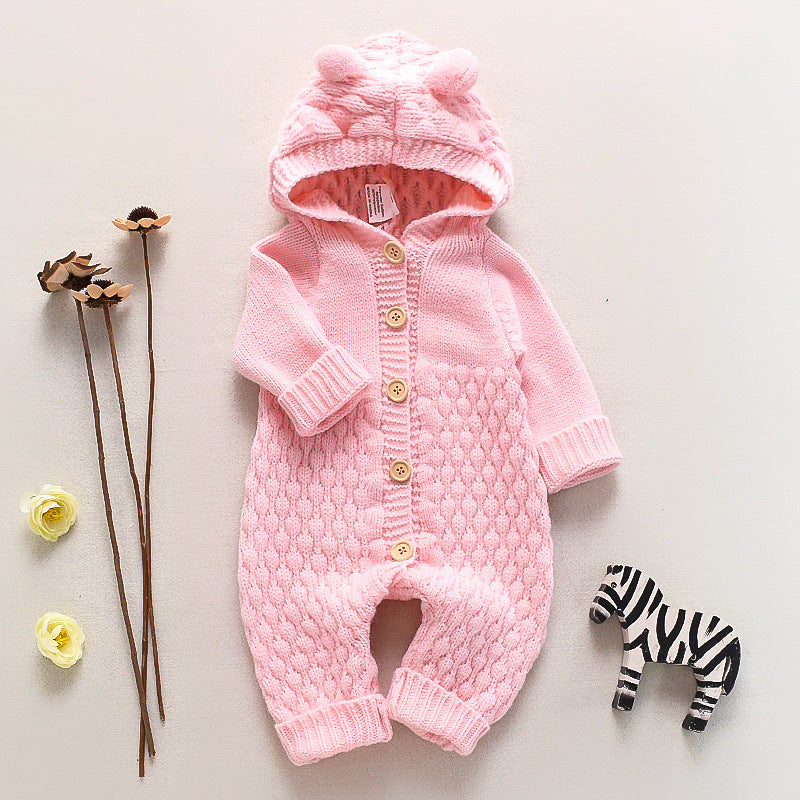 Baby Knitted Sweater Climbing Suit | Spring & Autumn | Boys & Girls