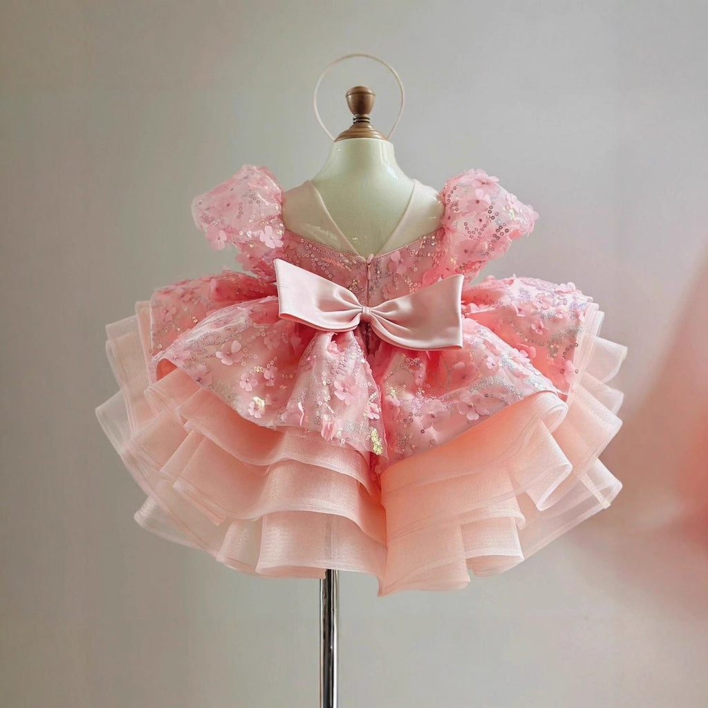 Girls' elegant birthday Princess Dress | Sizes 2T–14