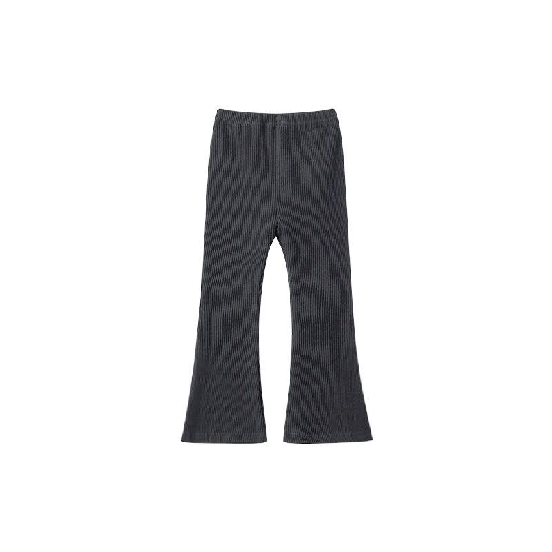 Girls' Solid Color Casual Leggings