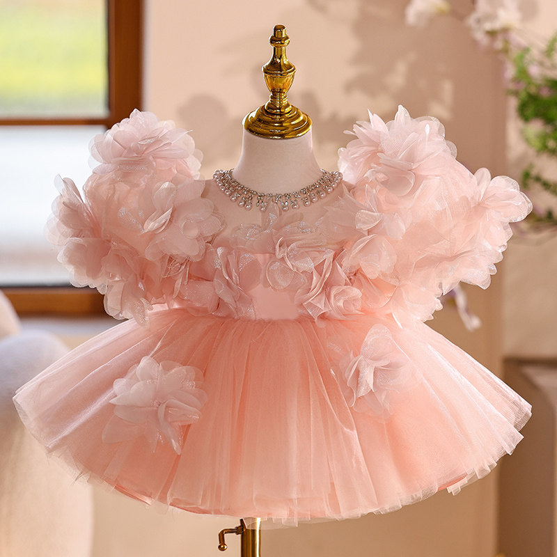 Girls' Piano Performance Tutu Dress
