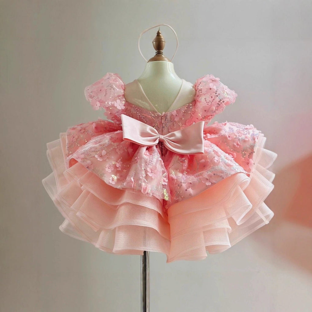 Girls' elegant birthday Princess Dress | Sizes 2T–14