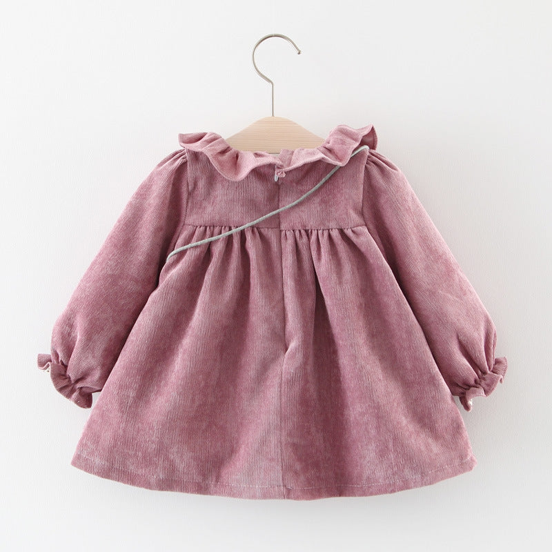 Girls' Long Sleeve Princess Dress & Skirt Set