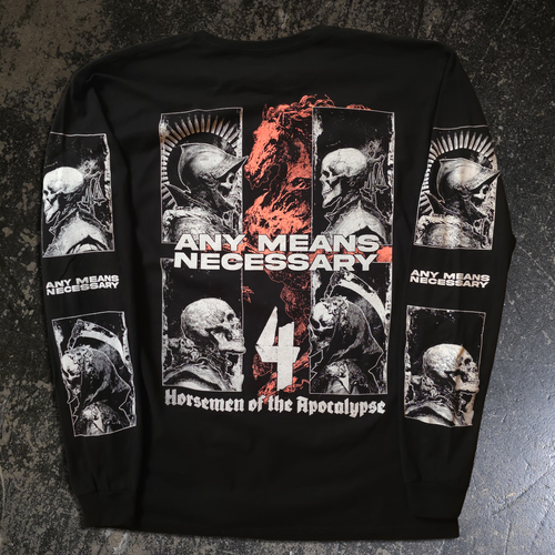 4 Horsemen Graphic Long Sleeve T-Shirt