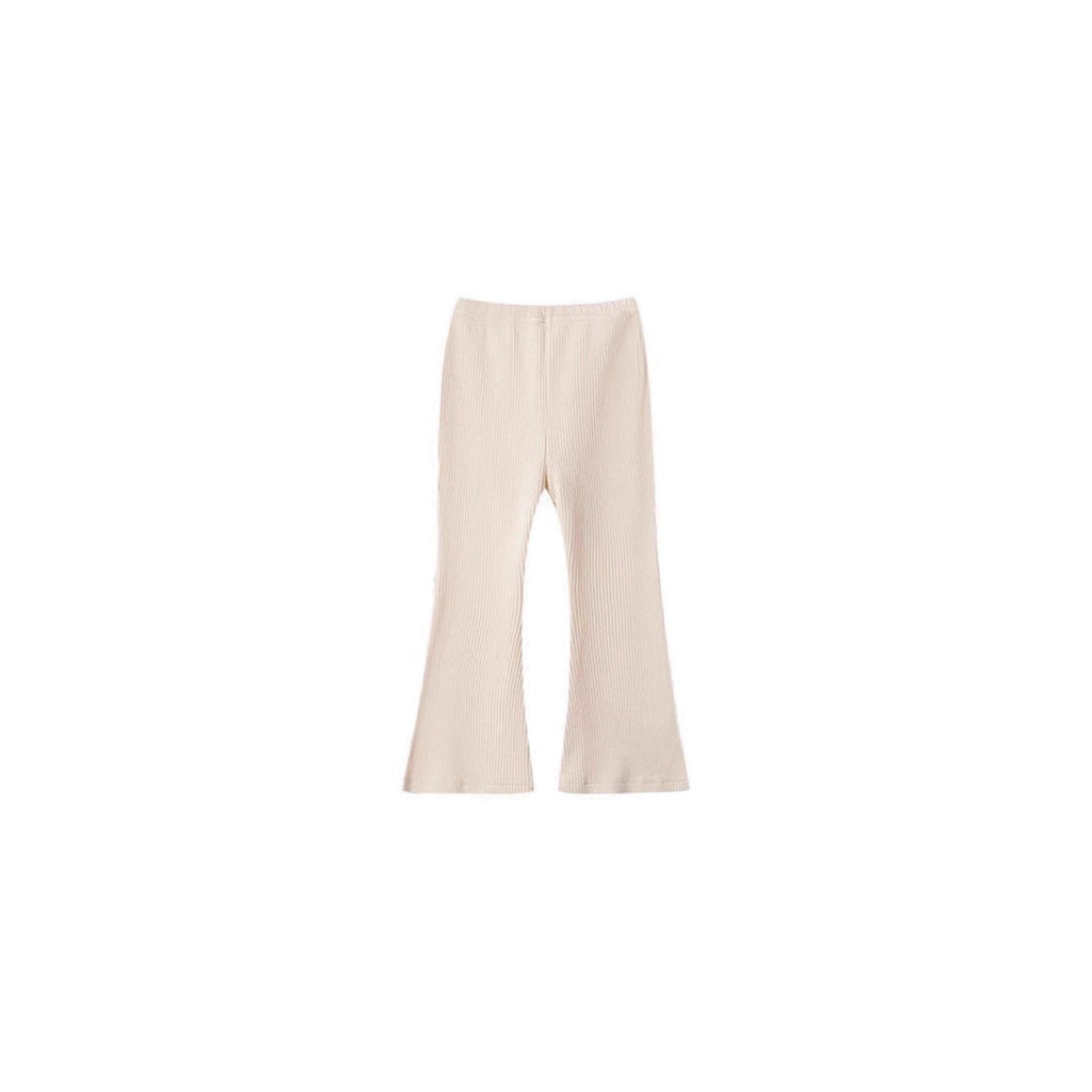 Girls' Solid Color Casual Leggings