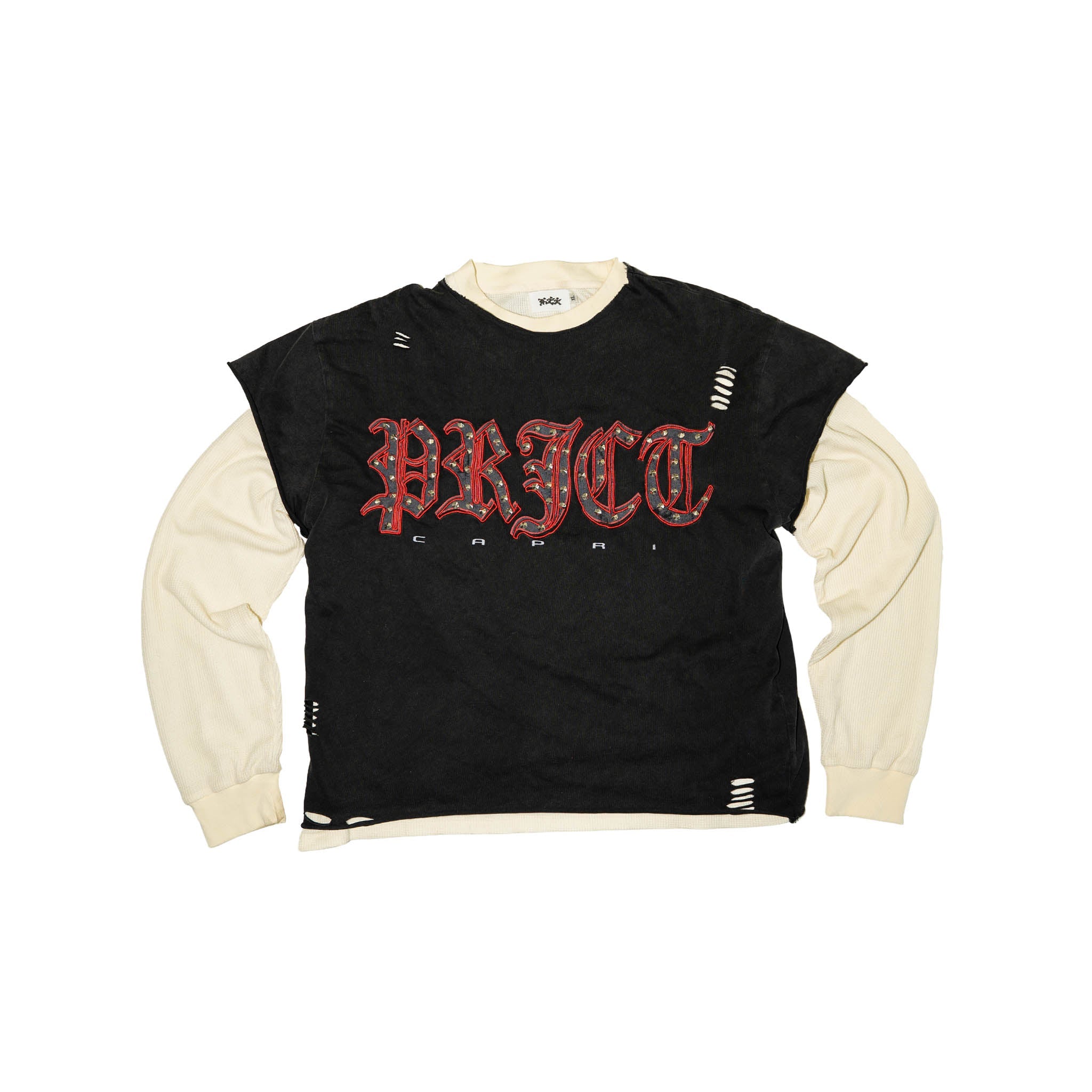 PRJCT A01 Double Layer Tee Set
