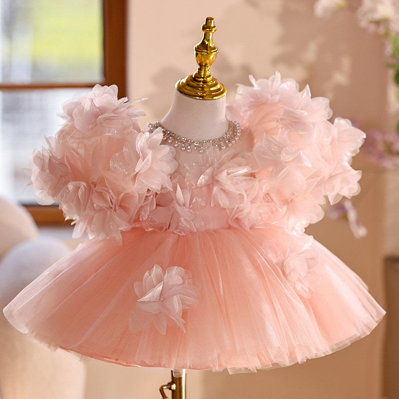 Girls' Piano Performance Tutu Dress