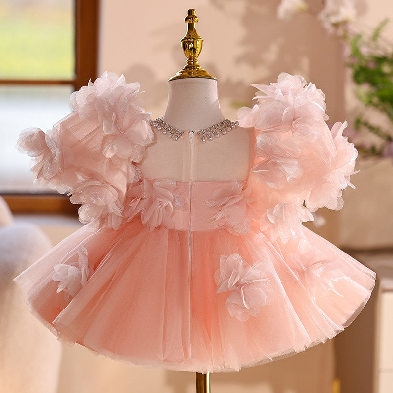 Girls' Piano Performance Tutu Dress