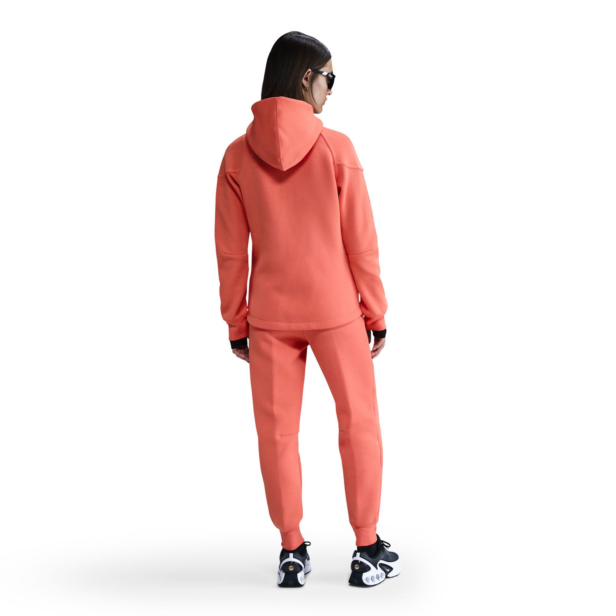 Nike Women's Tech Fleece Windrunner Hoodie – Magic Ember/Black