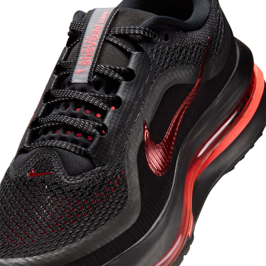 Nike Women's Pegasus Premium – Black/Hot Lava