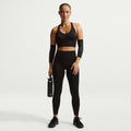 Nike Women's Pro Seamless Cropped Tank Top – Black