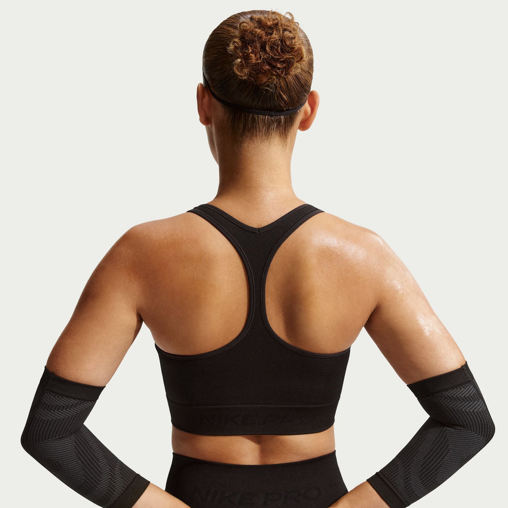 Nike Women's Pro Seamless Cropped Tank Top – Black