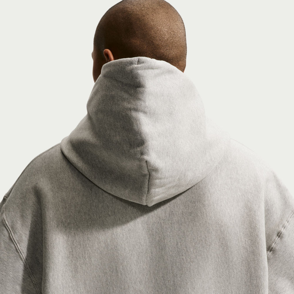 Nike Men's Solo Swoosh Hoodie – Grey/White
