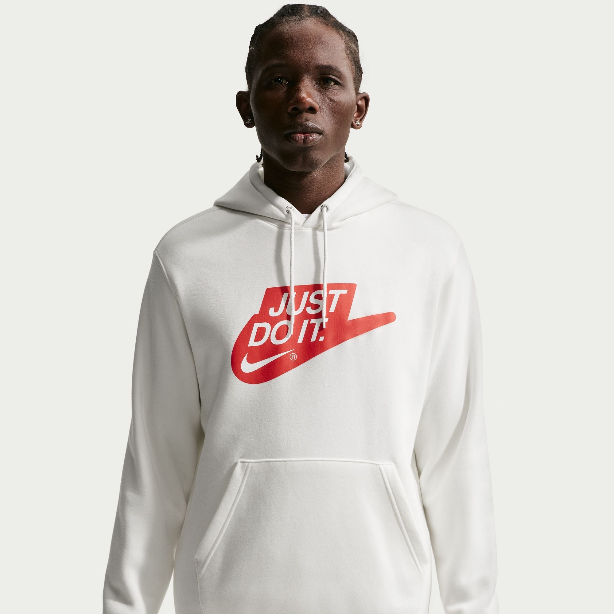 Nike Men's Fleece Hoodie – Sail