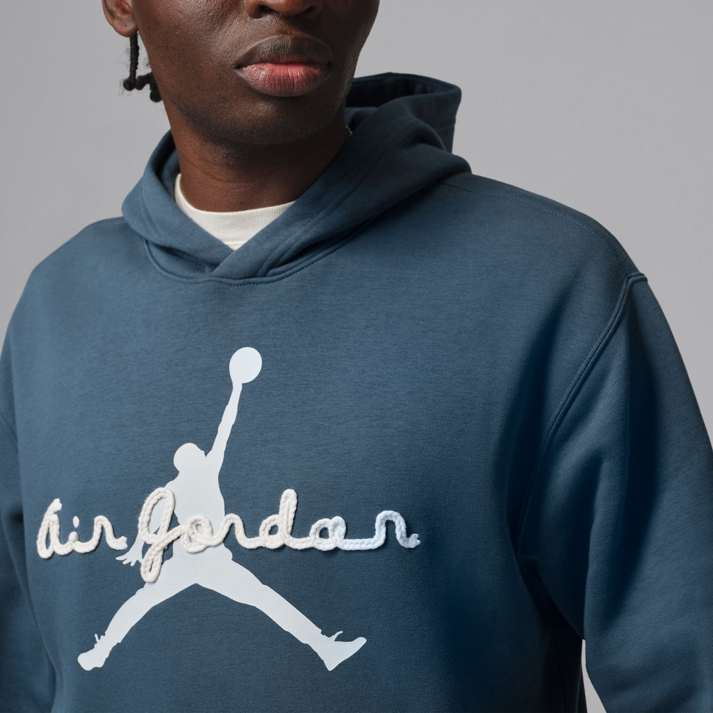 Air Jordan Men's Brooklyn Fleece Pullover Hoodie – Squadron Blue