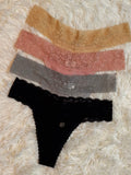 The Keepsake Panty – Custom Embroidered Thong
