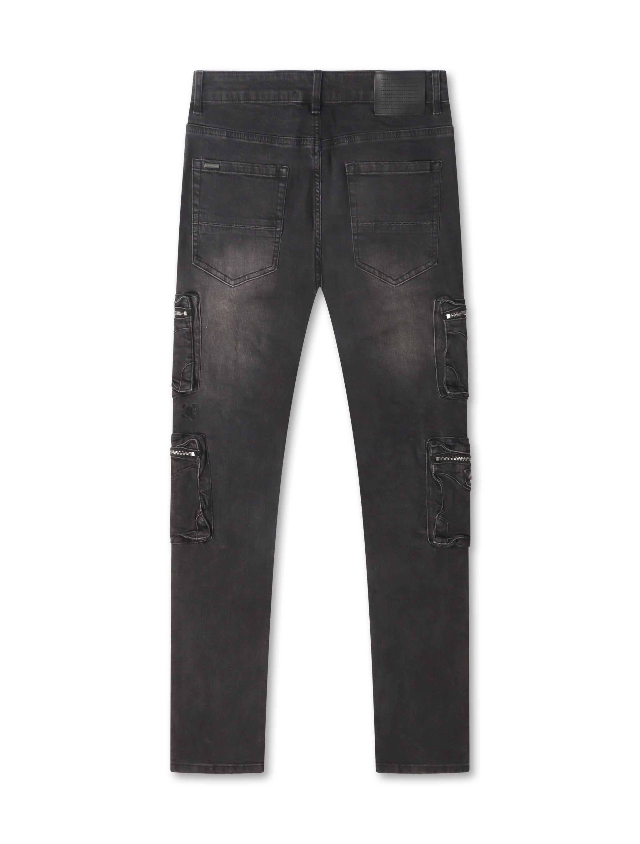 Serenede Poppy Cargo Skinny Jeans – Black