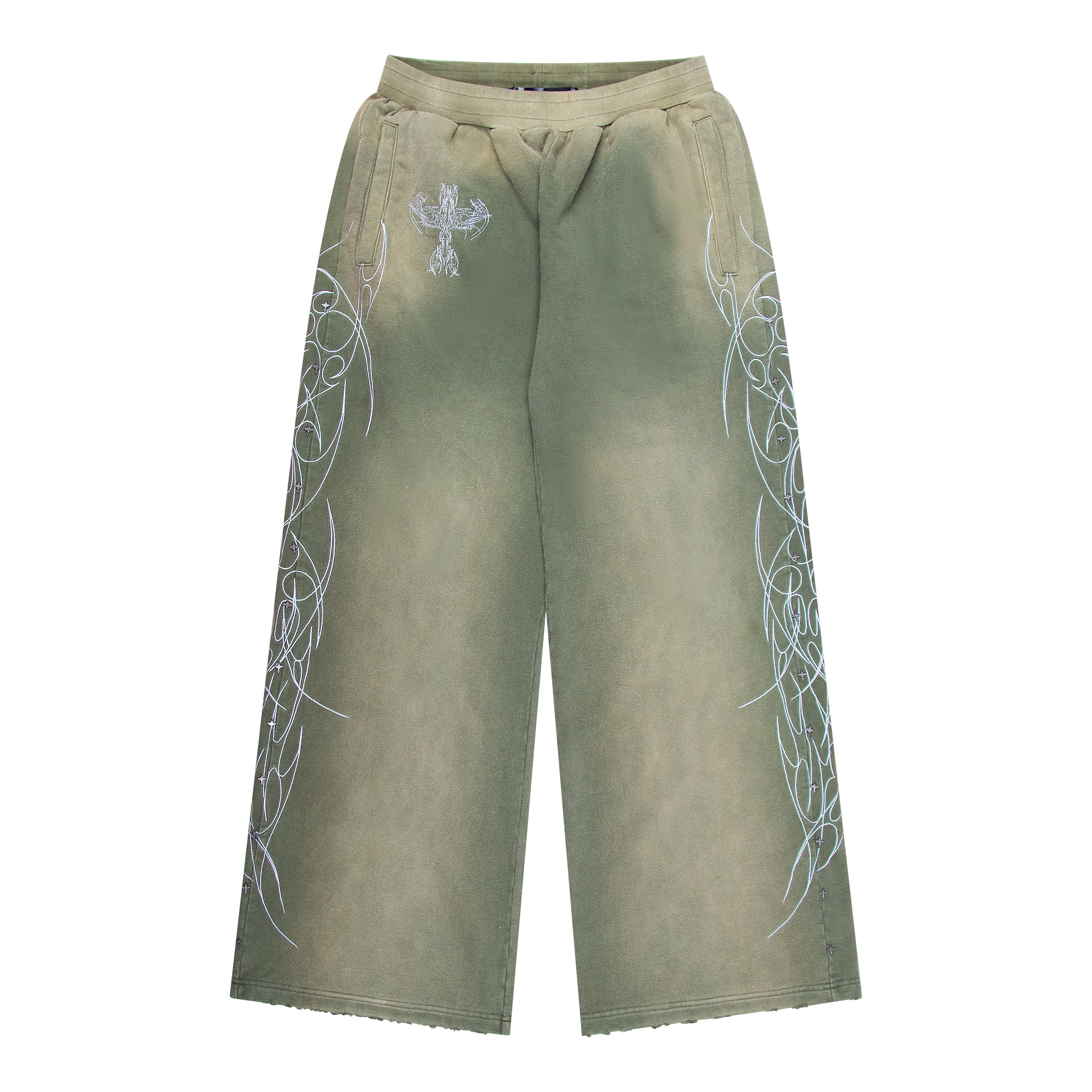 EARTHANGL All-Over Embroidery Sweatpants