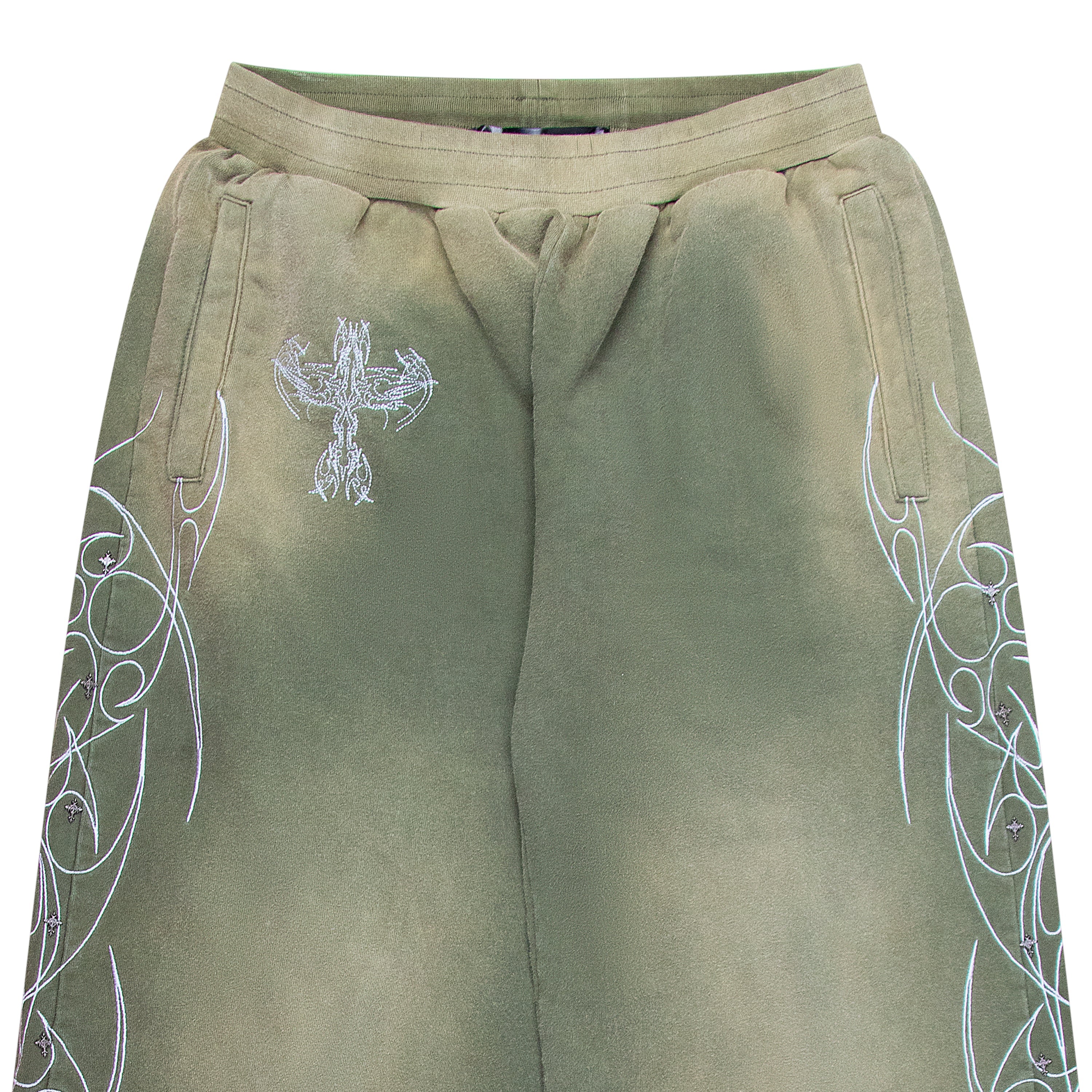 EARTHANGL All-Over Embroidery Sweatpants