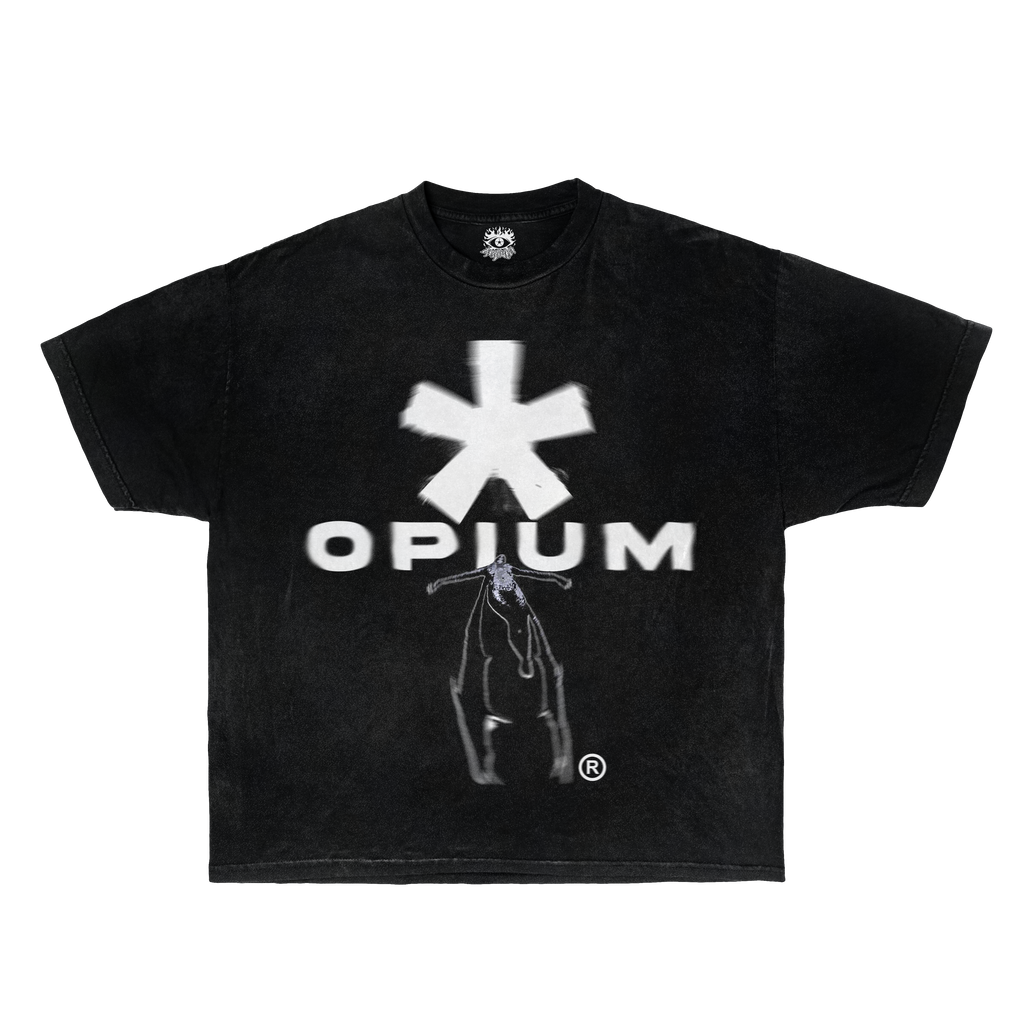 Opium Angel Streetwear Tee – Ultra Cotton, Boxy & Garment Dyed