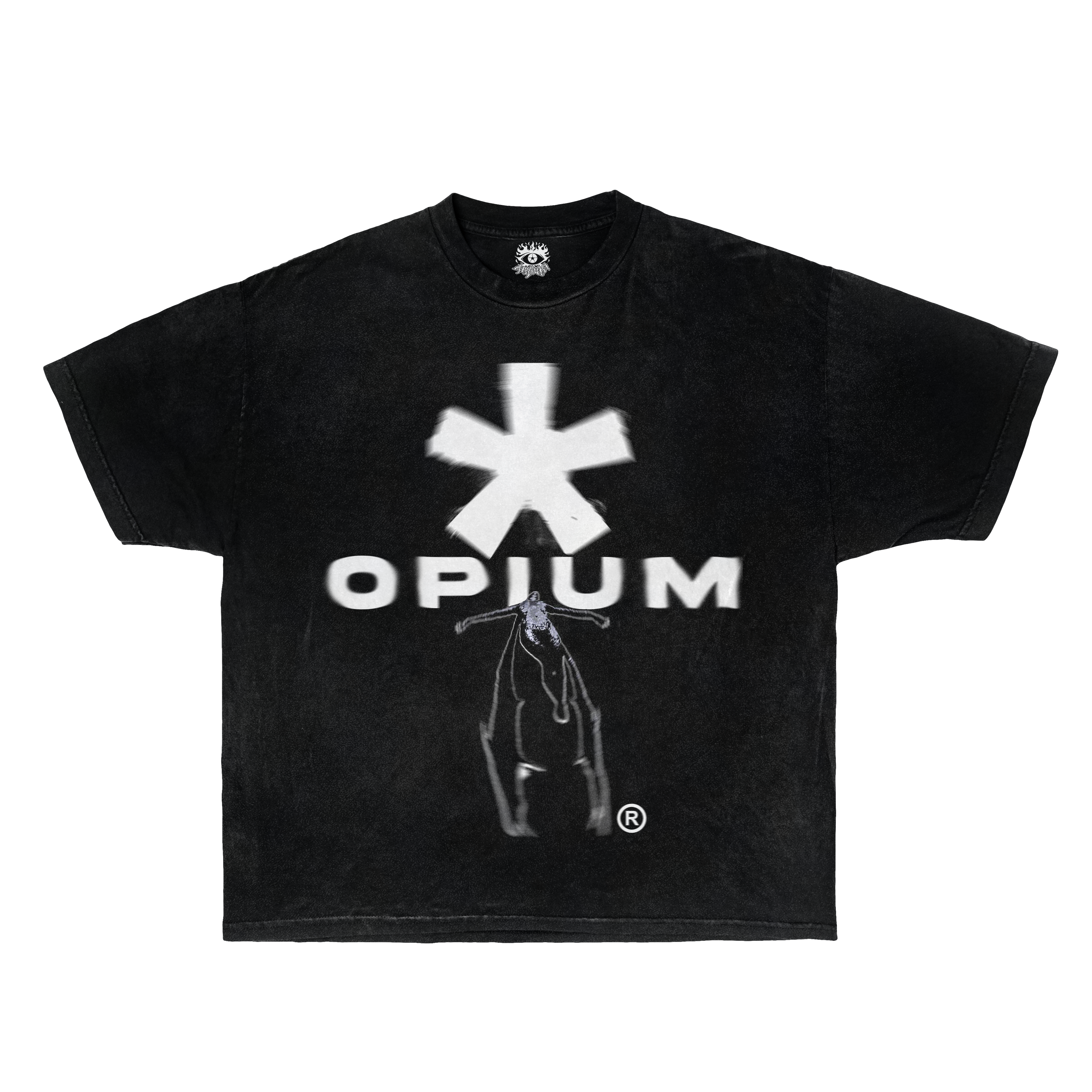 Opium Angel Streetwear Tee – Ultra Cotton, Boxy & Garment Dyed