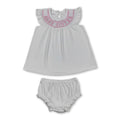 Baby Girls' Flutter Sleeve Baby Sister Tunic & Bummies Set