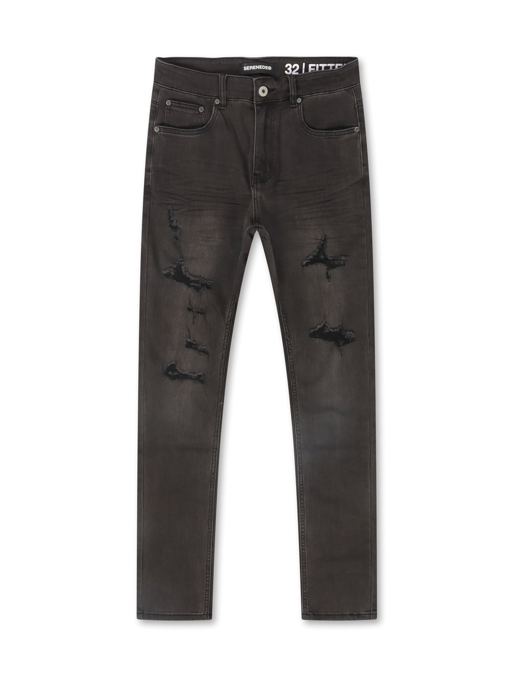 Serenede Shadow 33 Skinny Jeans – Coal
