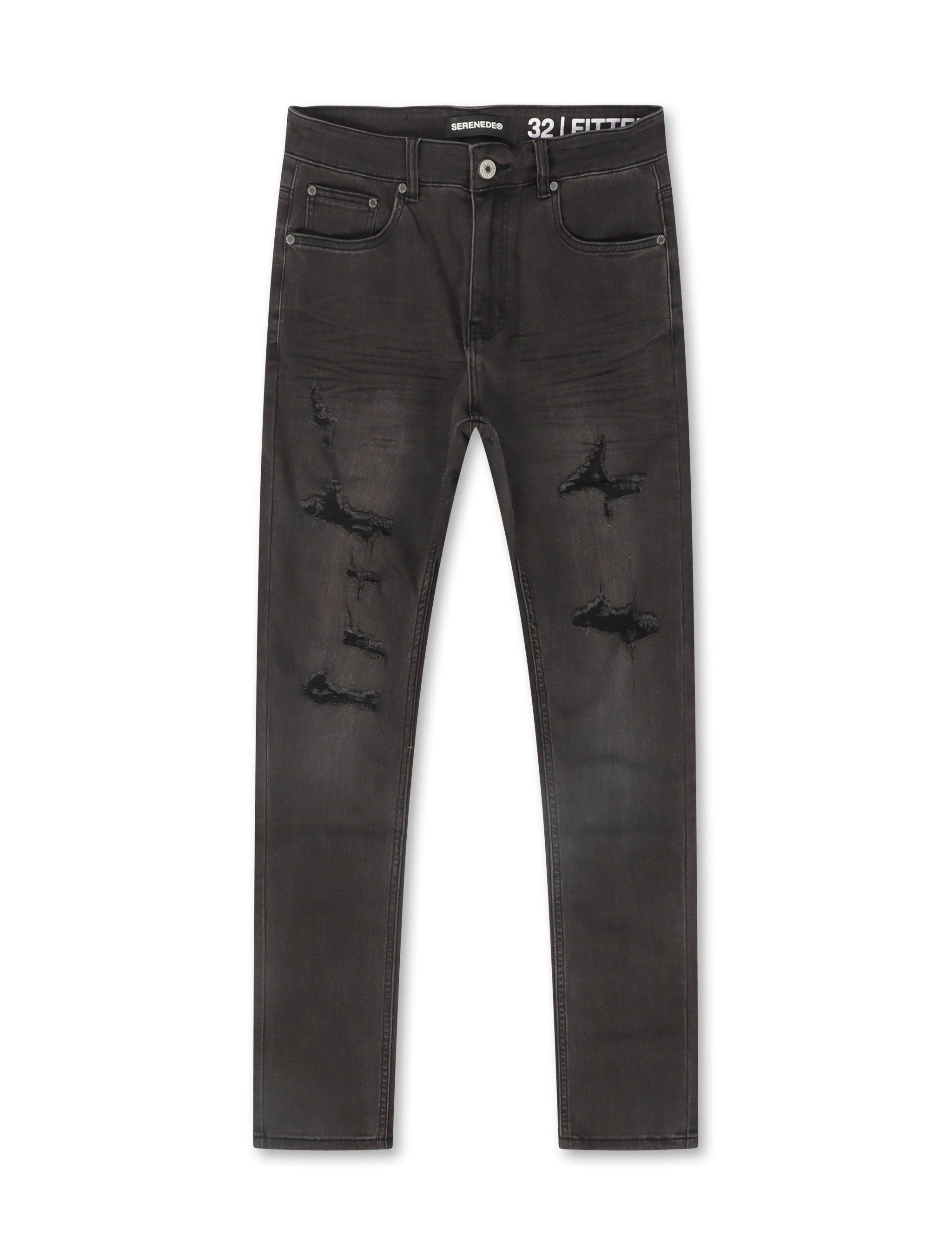 Serenede Shadow 33 Skinny Jeans – Coal