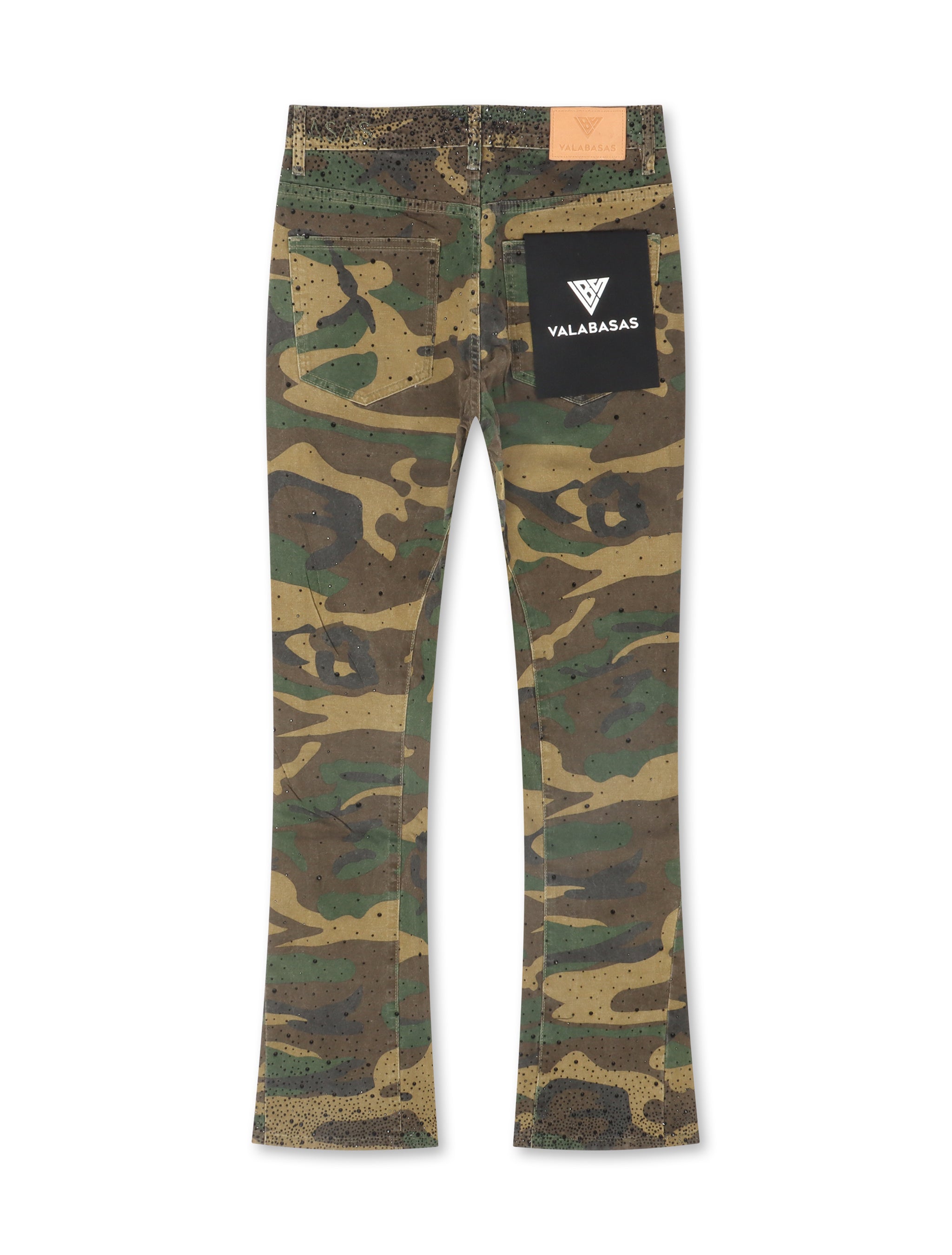 Valabasas Recon Stacked Jeans – Foliage Green