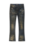 Valabasas Fax Stacked Denim Jeans – Vintage Blue Wash