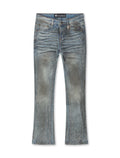 Valabasas Astonish Stacked Jeans – Dirty Blue