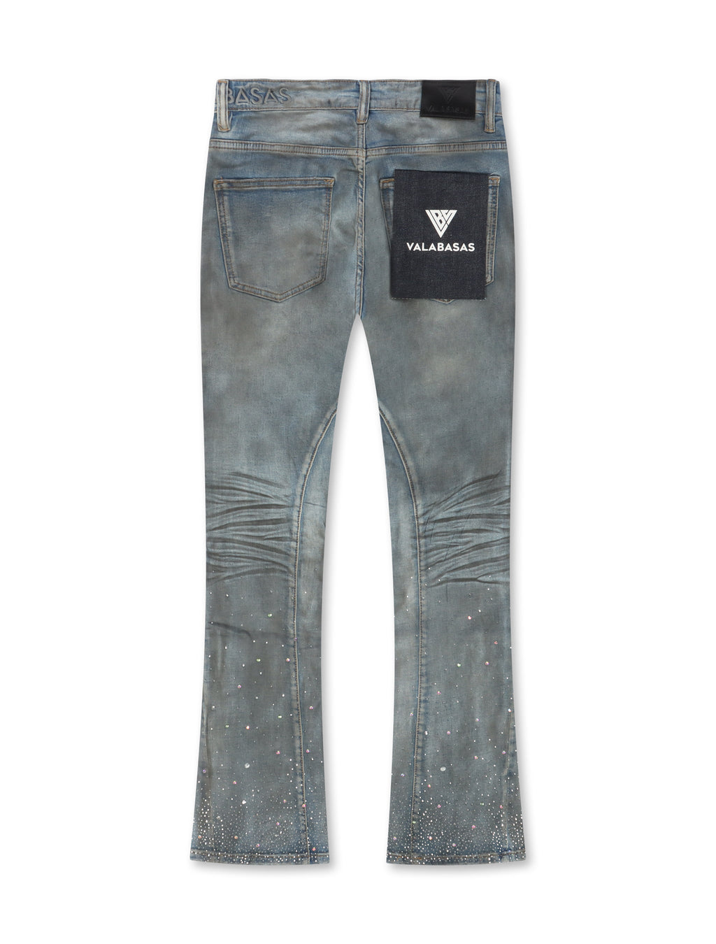 Valabasas Astonish Stacked Jeans – Dirty Blue