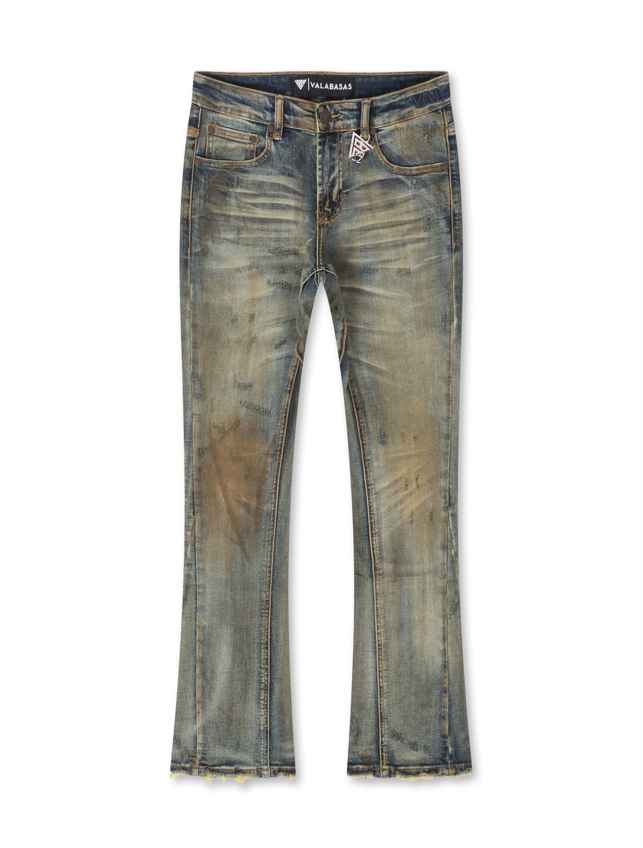 Valabasas Rugged Stacked Jeans – Vintage Blue