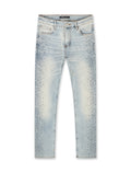 Embellish Frost Denim Slim Jeans – Blue