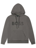 BOSS Soody Tape Logo Hoodie – Gray