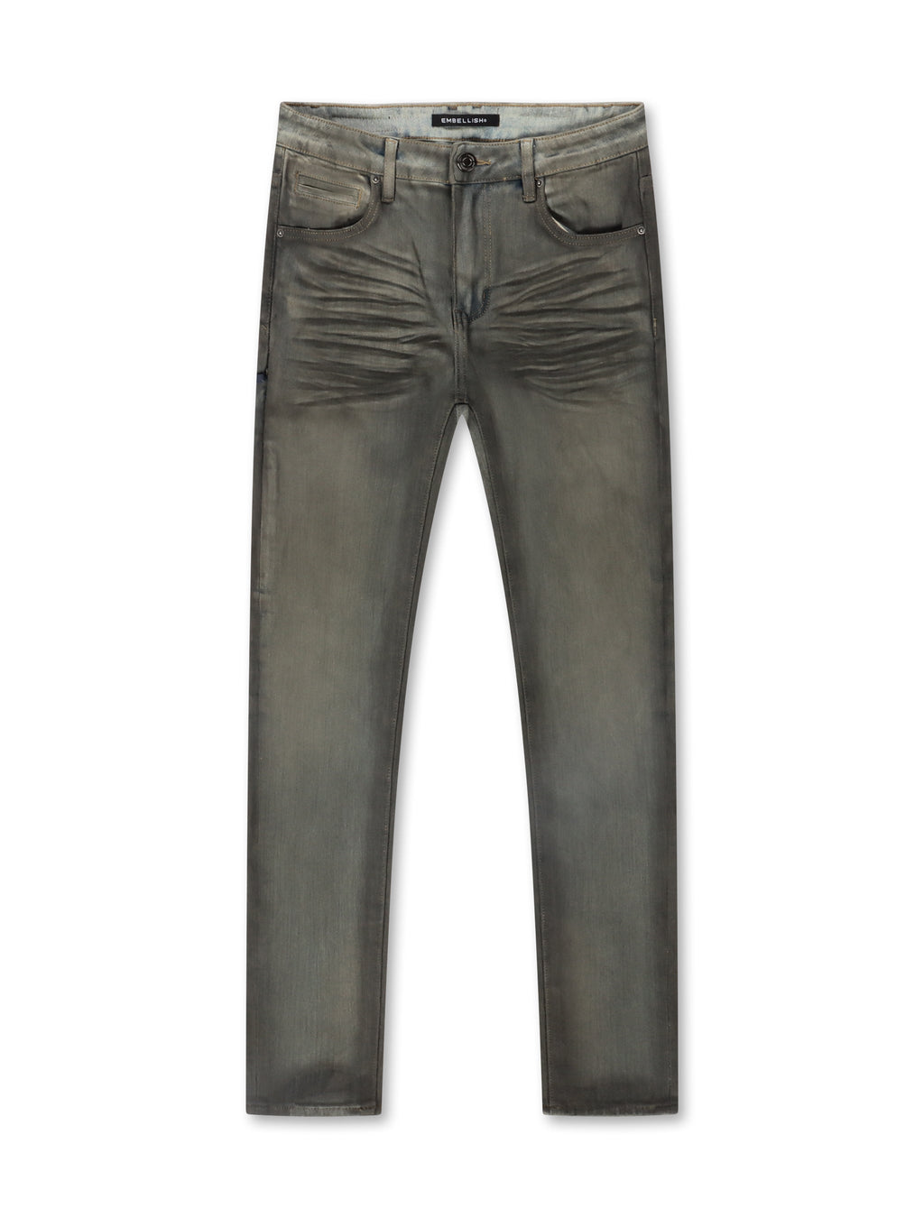Embellish David Skinny Jeans – Washed Black
