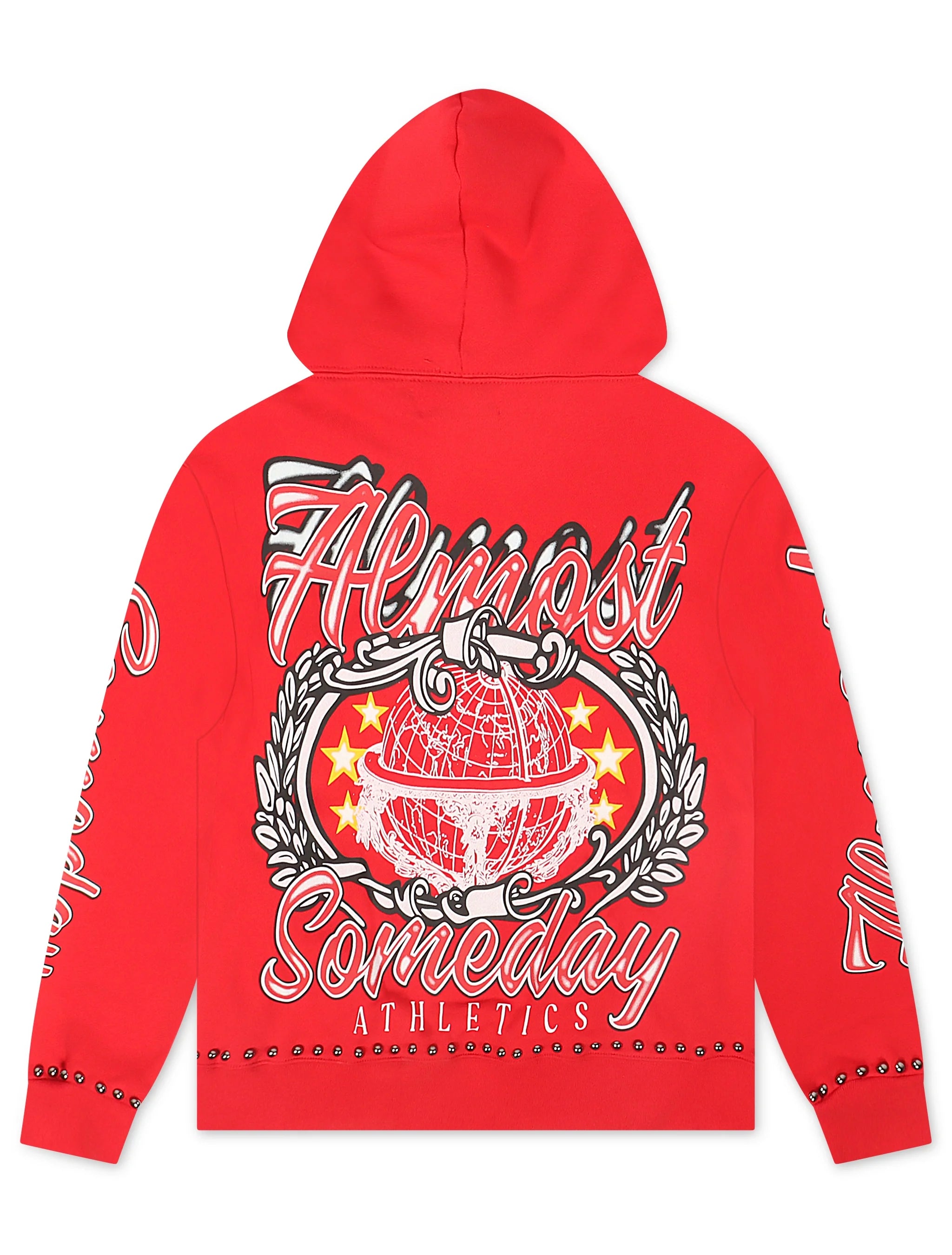 Almost Someday 'Also Athletics' Hoodie – Red