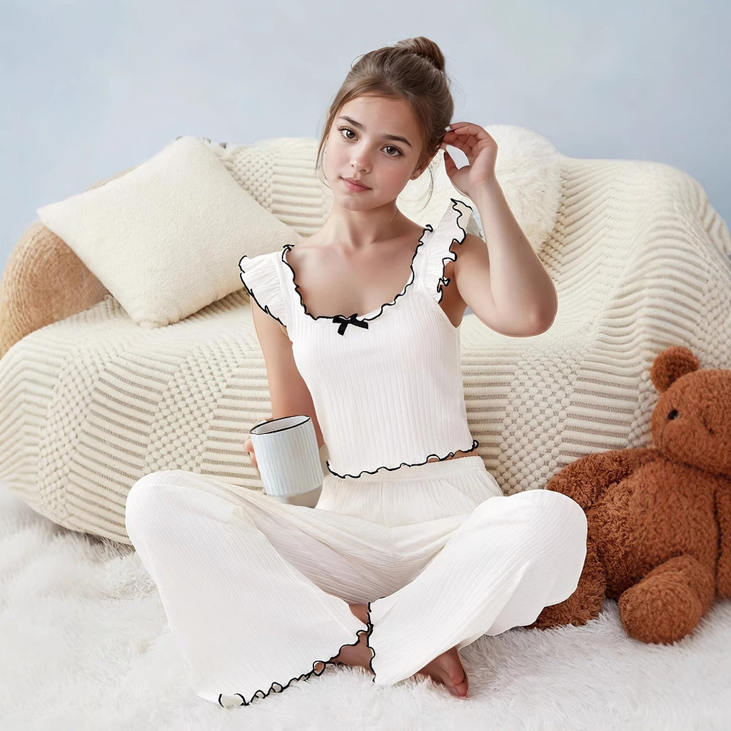 Women's Sleeveless Lounge Pajama Set – Mixed Color