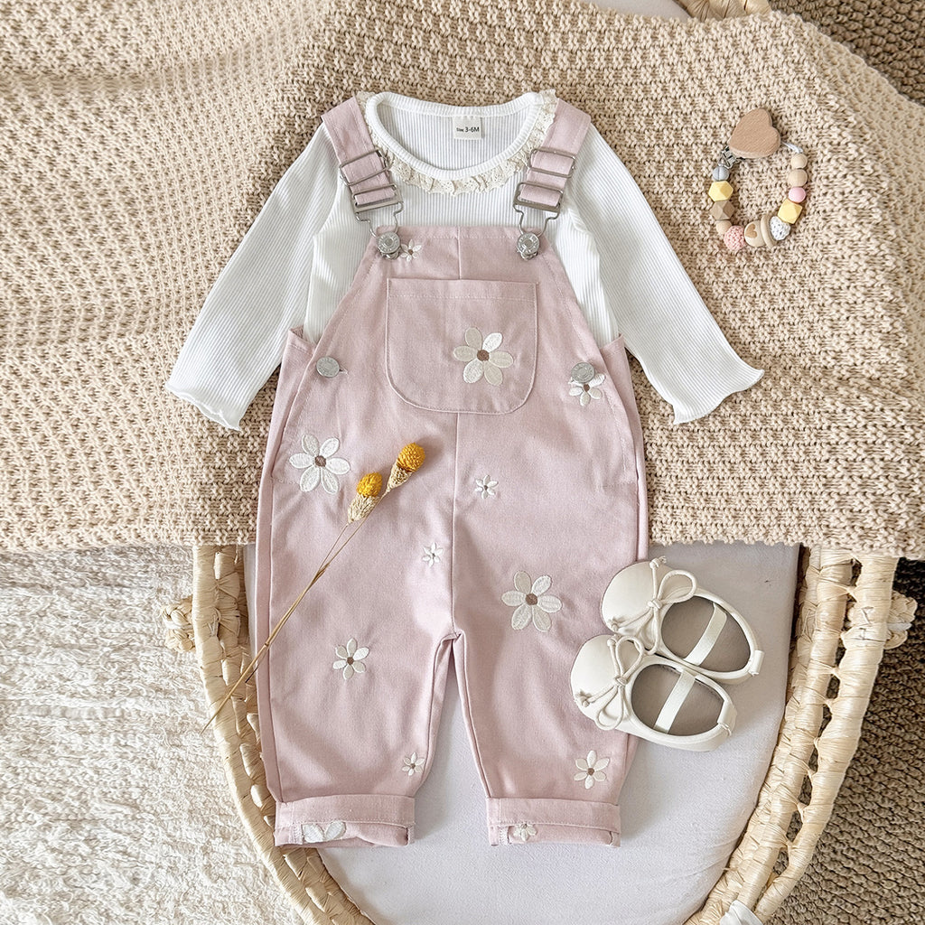 Baby Bunny Two-Piece Spring Outfit Matching Set