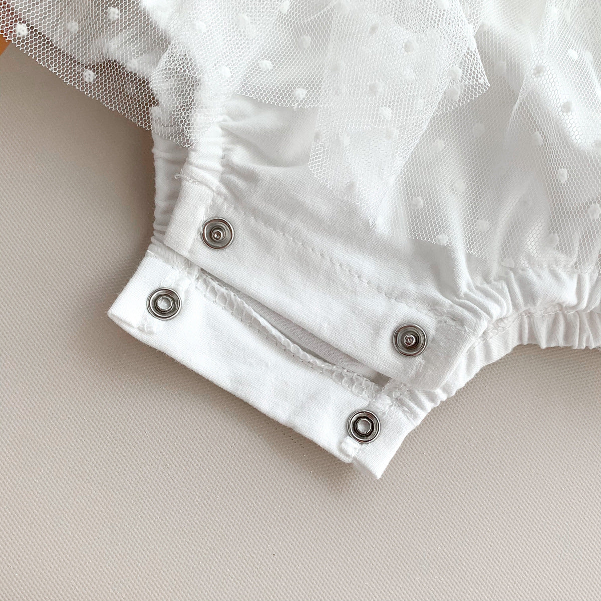 Girls' White Lace Tulle Bow Dress | Sleeveless Summer Party Dress