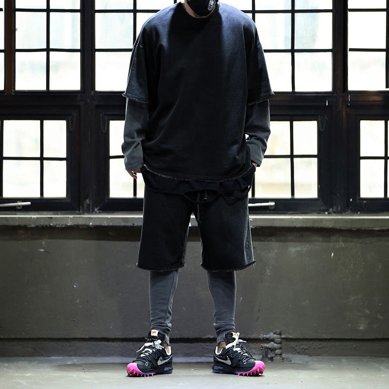 Men's Casual Summer Two-Piece Set | Short Sleeve T-Shirt & Matching Shorts